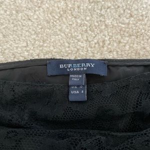 Burberry lace skirt